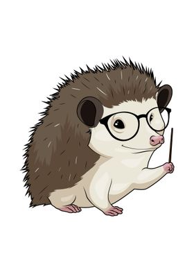 Hedgehog Teacher Pointer