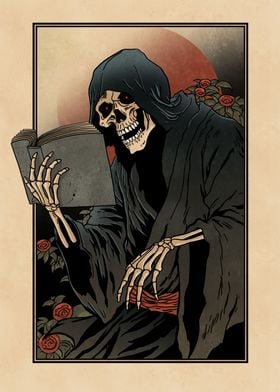 Read In Peace Skeleton