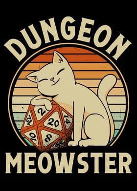 Dungeon Mewoster with cube