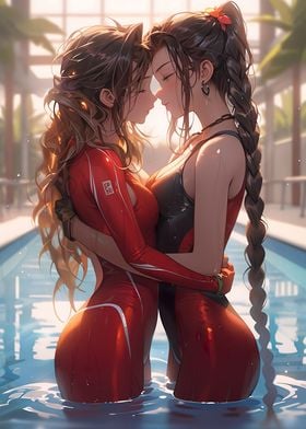 Attractive Pool women