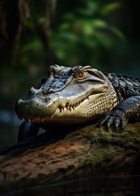 Ancient crocodile