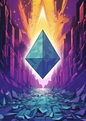 Ethereum Crypto Purple