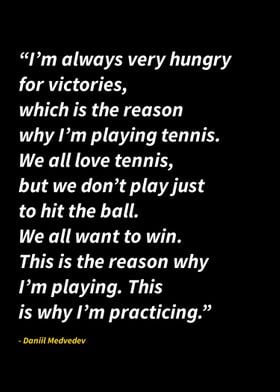 Daniil Medvedev quotes 