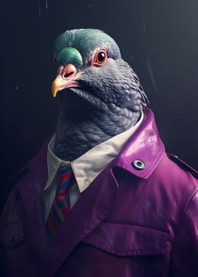 80s Style Pigeon