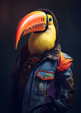 80s Style Toucan