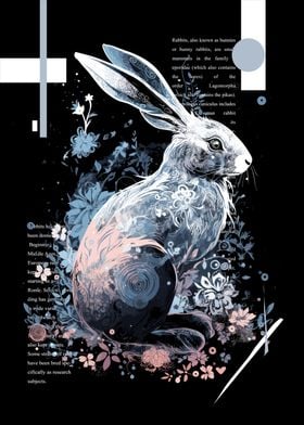 Rabbit Text art