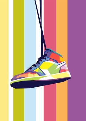 Shoes Pop Art 