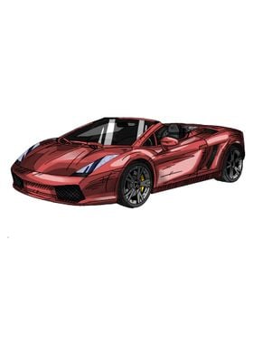 Sport Cars red