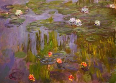 Waterlillies Claude Monet