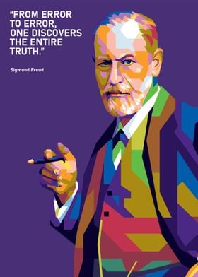 Sigmund Freud Pop Art
