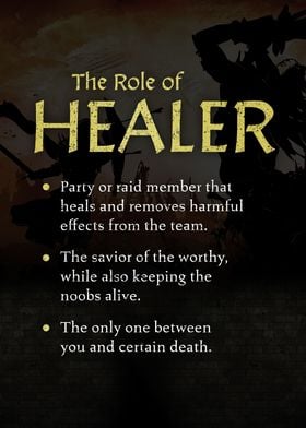 The Role Of Healer Gamer