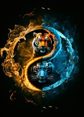 Tiger Yin And Yang