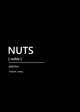 nuts meaning