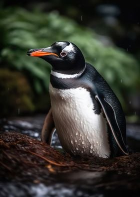 Graceful penguin