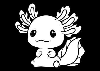 Axolotl Salamander Cute