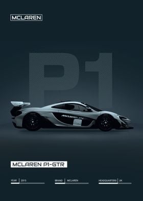 Mclaren P1 GTR 2015