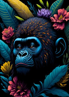 Monkey Posters Online - Shop Unique Metal Prints, Pictures, Paintings