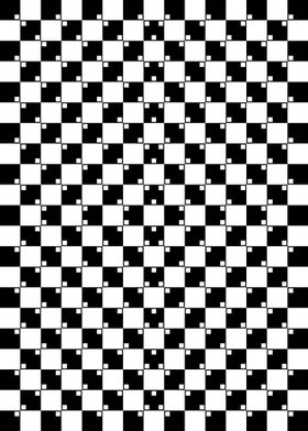 Abstract Square Illusion