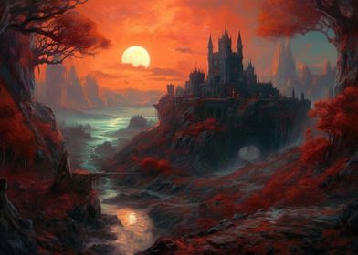 Gothic Fantasy Landscape