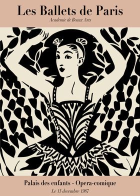 Paris Opera Ballet Poster