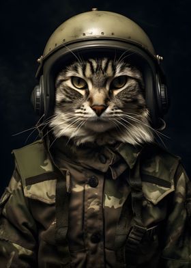 Military Cat