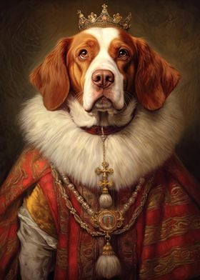 Brittany Spaniel The King 