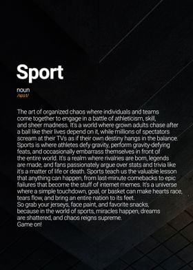 Sport