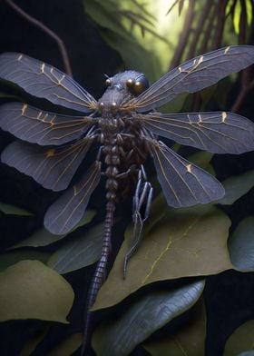 Dragonfly Modern Steampunk