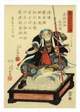 Ukiyo e Kurahashi Zensuke