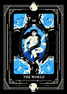 The World Tarot Card