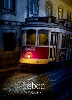 Tram at Lisbon