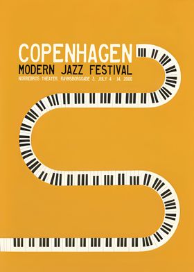 Copenhagen Jazz Poster