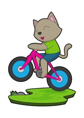 Cat Bicycle