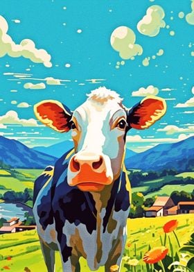 Cow portrait