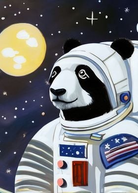 Astronaut Panda