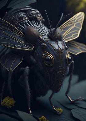 Whimsical Bee Steampunk
