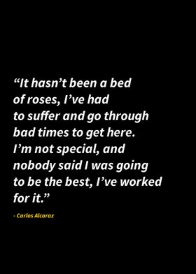 Carlos alcarasz quotes 