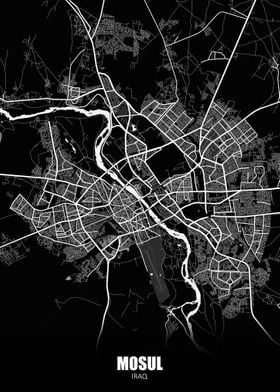 Mosul Iraq Map