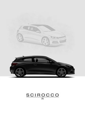 2011 VW Scirocco R Black