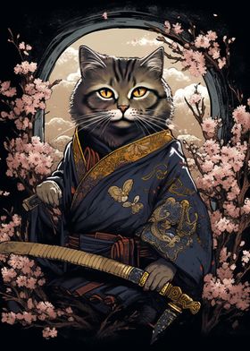 Samurai Cat