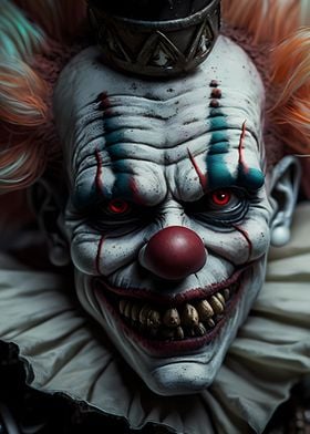 Dark clown