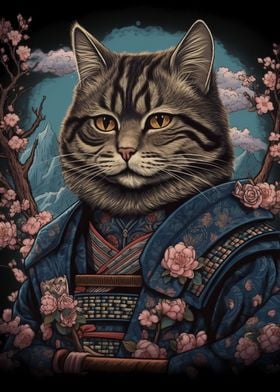 Samurai Cat