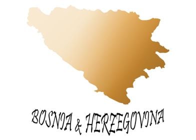 Bosnia Silhouette