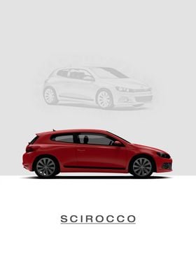 2009 VW Scirocco Red