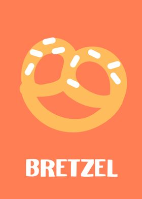 Food Kitchen Bretzel Retro