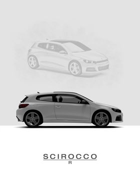 2011 VW Scirocco R White