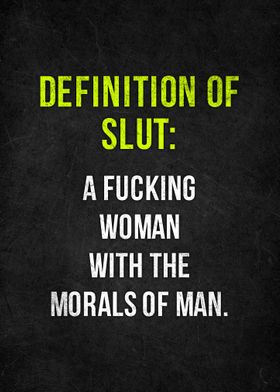 Definition of Slut