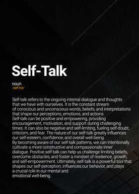 Self talk