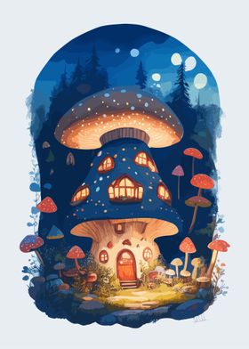 Fairy Mushroom House 02