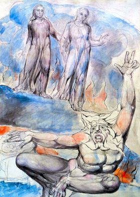 Plutus by William Blake